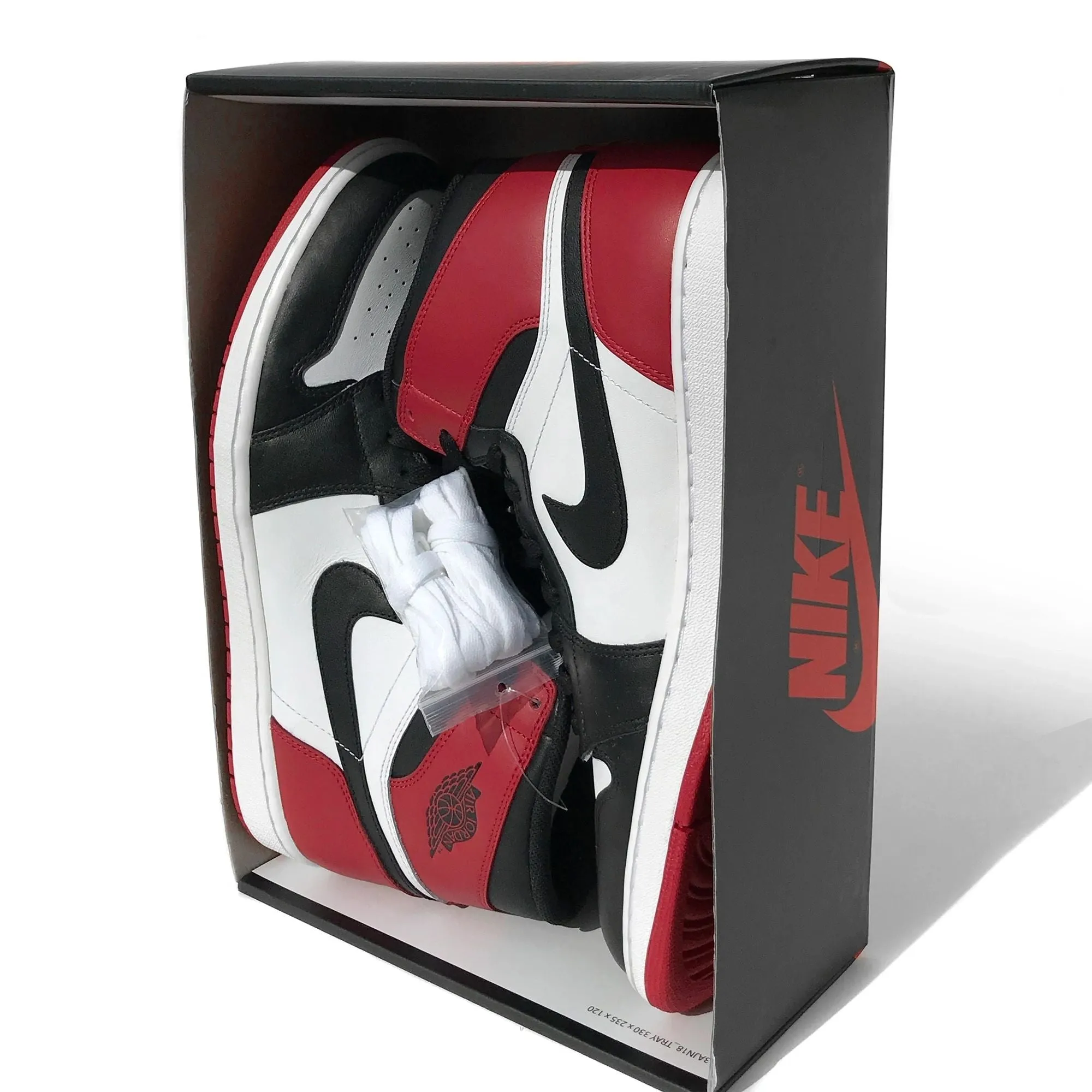 Nike Air Jordan 1 Black Toe 2013 SAMPLE New w/ Box Size 12 Foot Sneakers