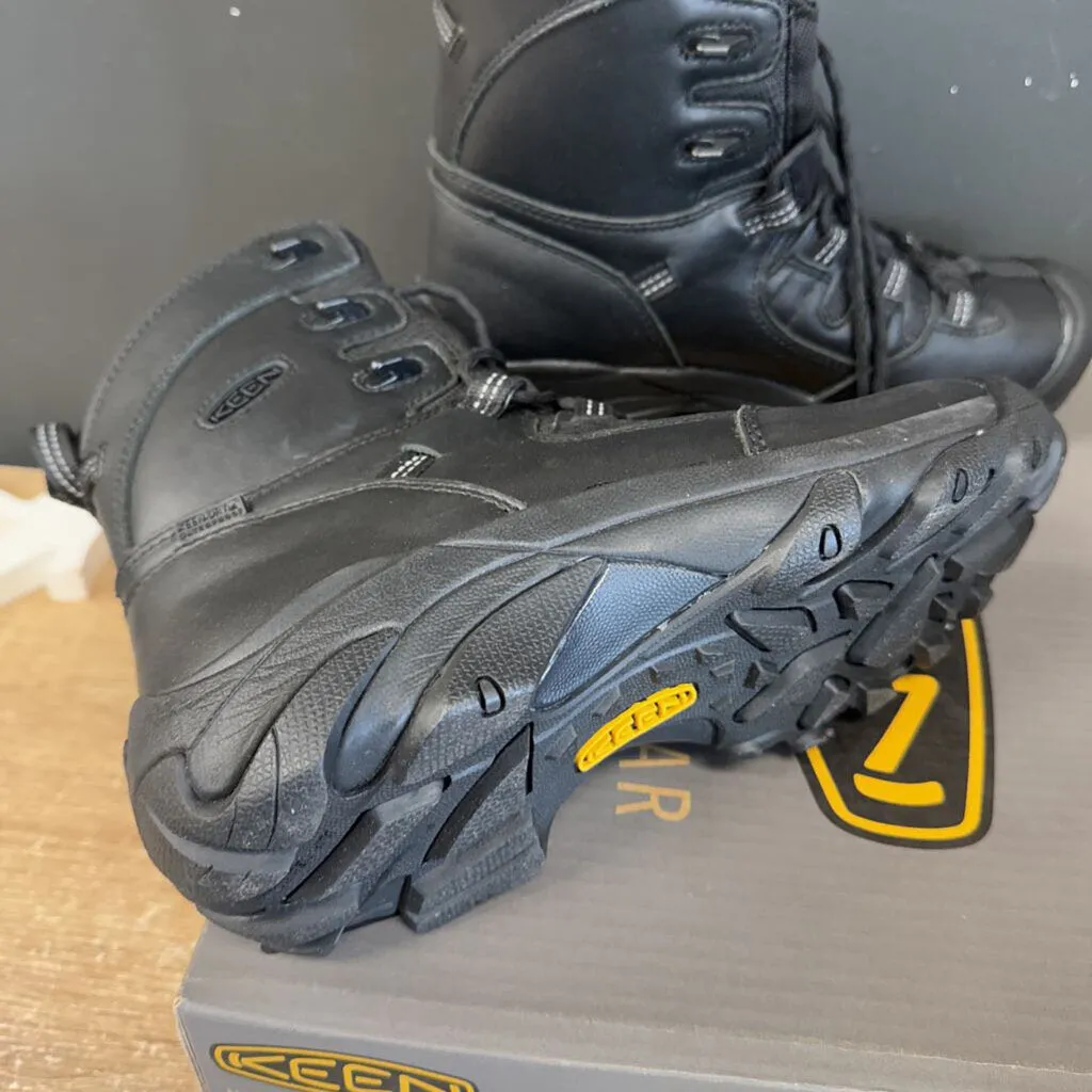 Boots With Sheepskin Keen - Women's Detroit Waterproof Boots - MSRP $210: Black-women-W10