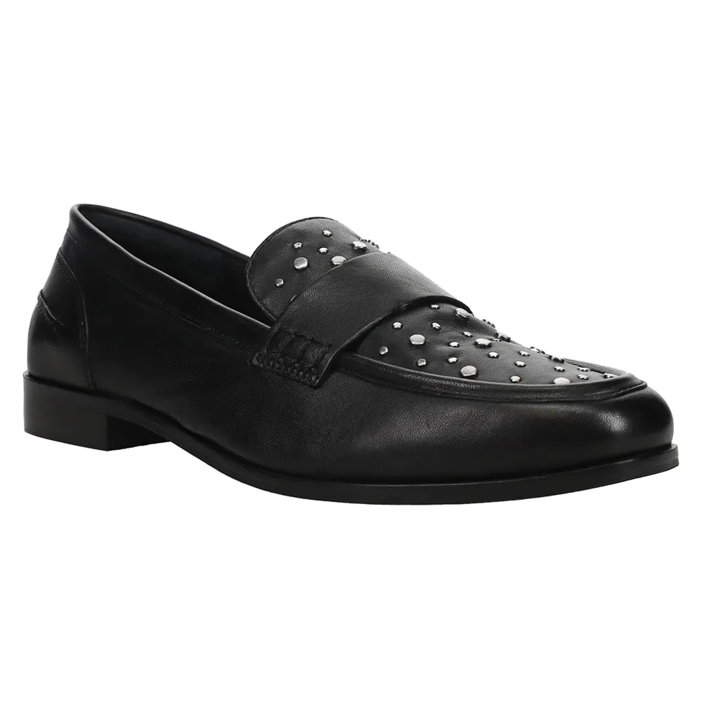 Golden Loafers Sooner or Later Studded Loafers