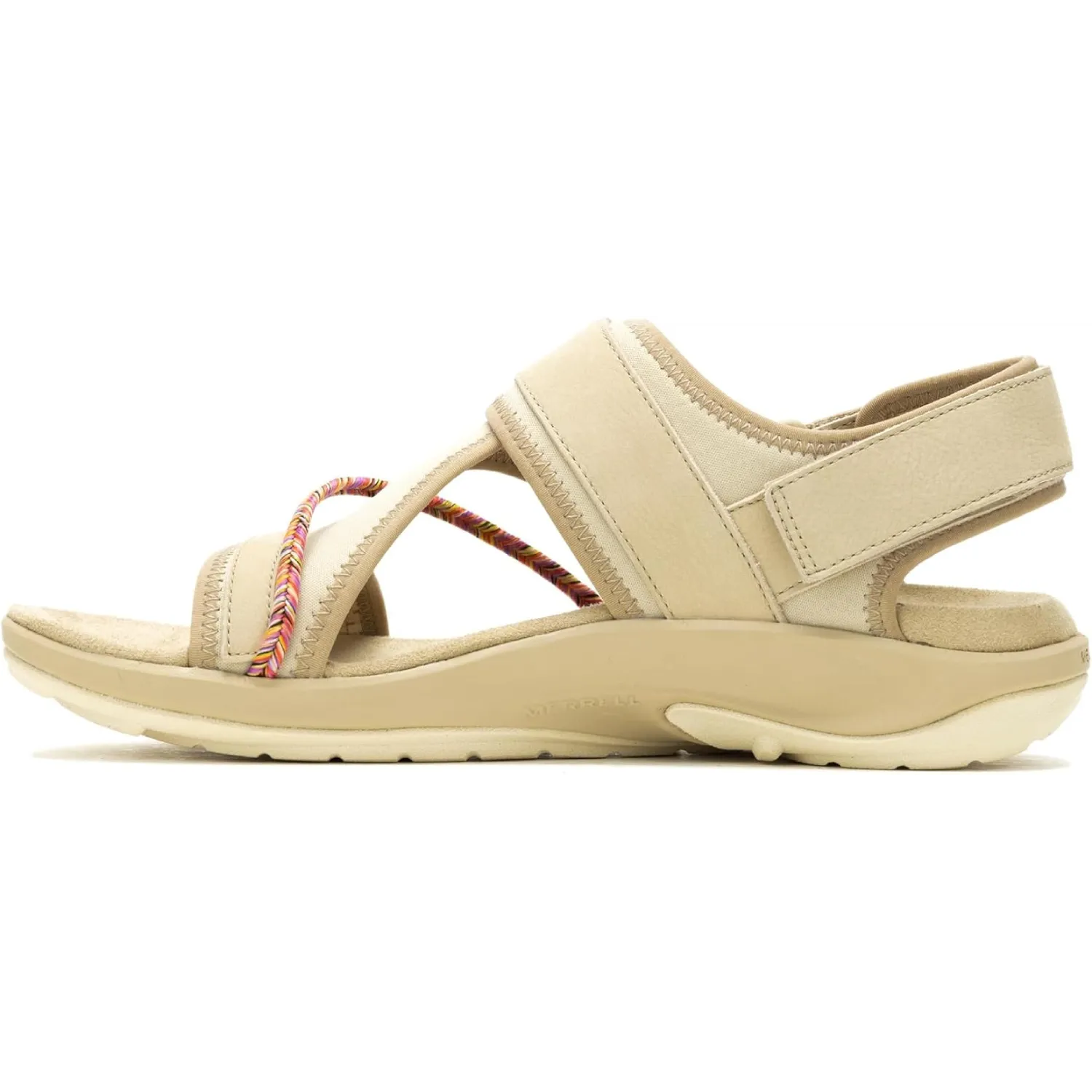 Merrell Women's Terran 4 | Backstrap Slide | Incense Ankle Strap Sandals Low Heel