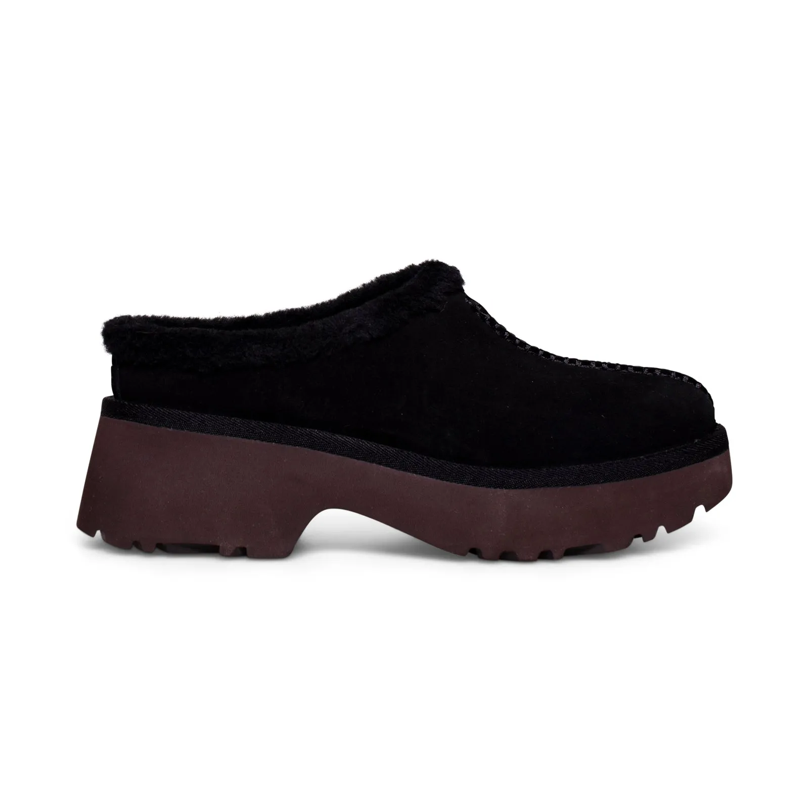 UGG New Heights Cozy Clog Black Shoes - Women's Size 5 Slippers