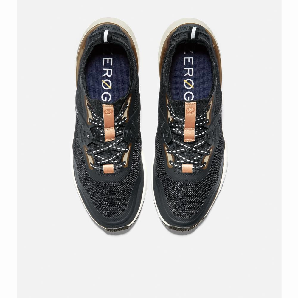 Cole Haan ZERGRAND Overtake Runner Grey Pinstripe Total Motion Sport Oxford