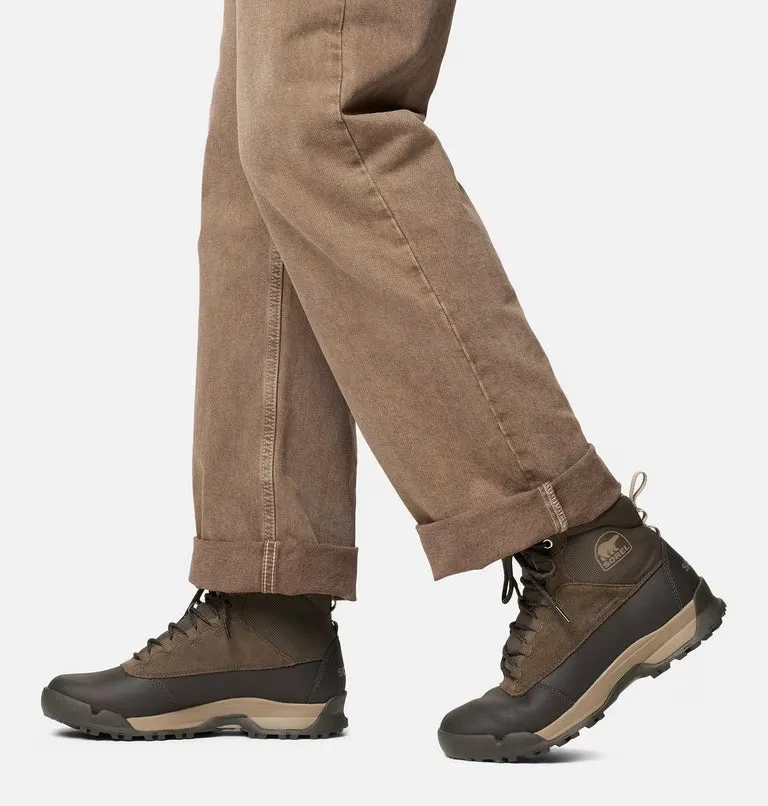 Waterproof Slip Proof Shoes Sorel Men's BUXTON Lite Lace Plus Waterproof Boot | Major / Jet