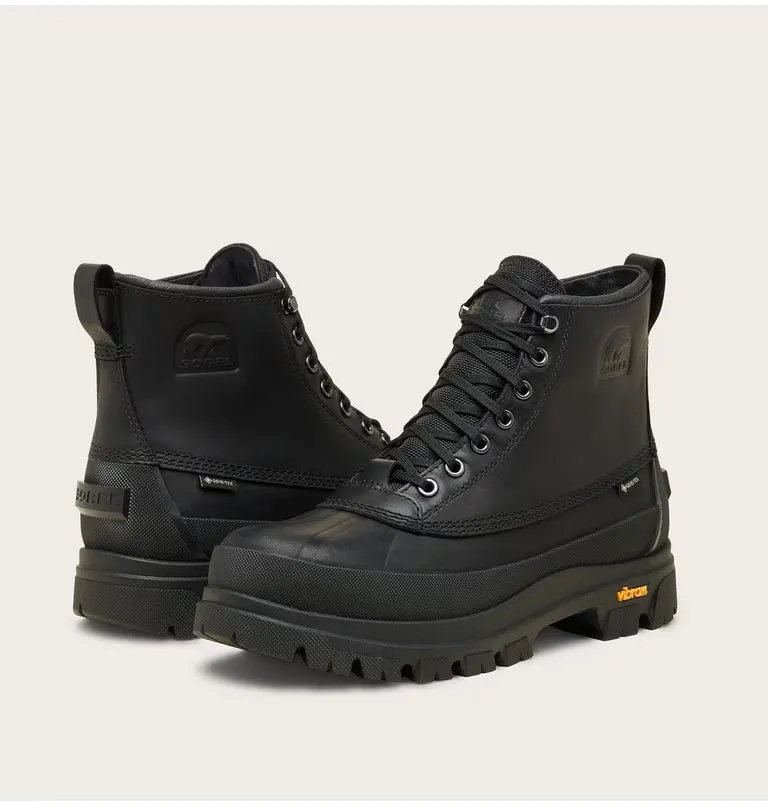 Sorel Men's DAYSTORM HORIZON GTX Waterproof Boot | Black / Black High Arch Waterproof Shoes