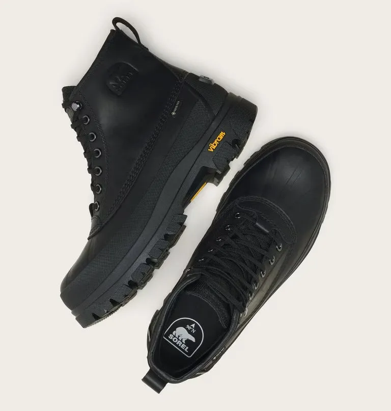 Sorel Men's DAYSTORM HORIZON GTX Waterproof Boot | Black / Black Beeswax Shoe Waterproofing