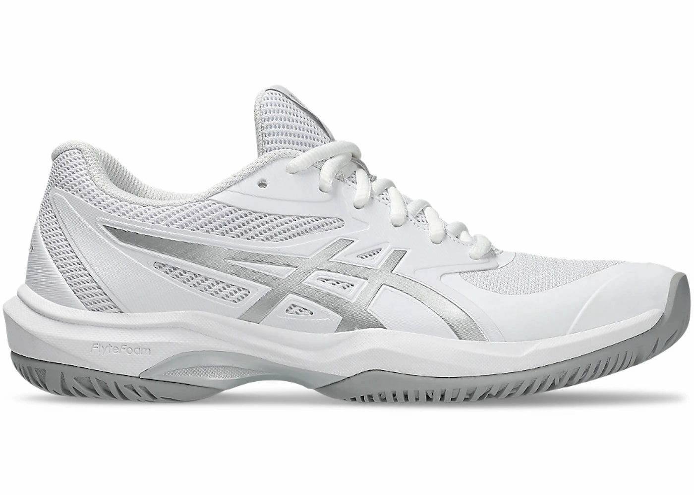 New Asics Tennis Shoes ASICS Game FF White Pure Silver (Women's)