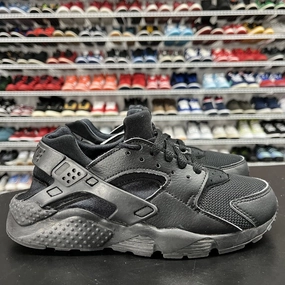 Nike Running Shoes Arch Support Nike Boys Huarache Run 654275-016 Black Running Shoes Sneakers Size 5Y