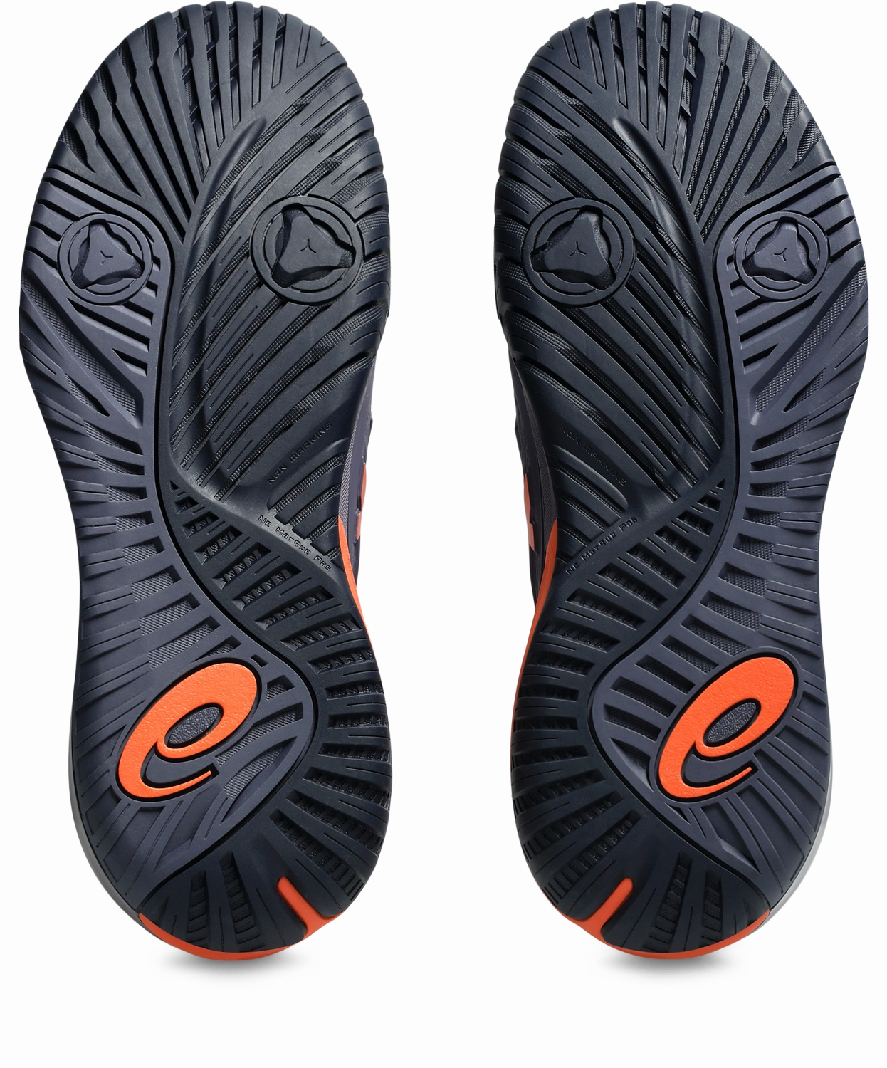 Asics Onitsuka Tiger Running Shoes Asics Gel-Resolution X Mens Wide (2E) Greyish Purple/Nova Orange