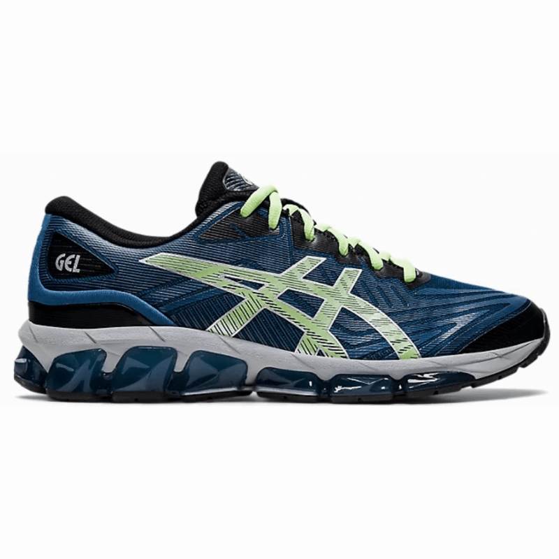 Mens Asics Gel-Quantum 360 VII 7 Light Indigo/Lime Green Asics Shoes Jolt 3