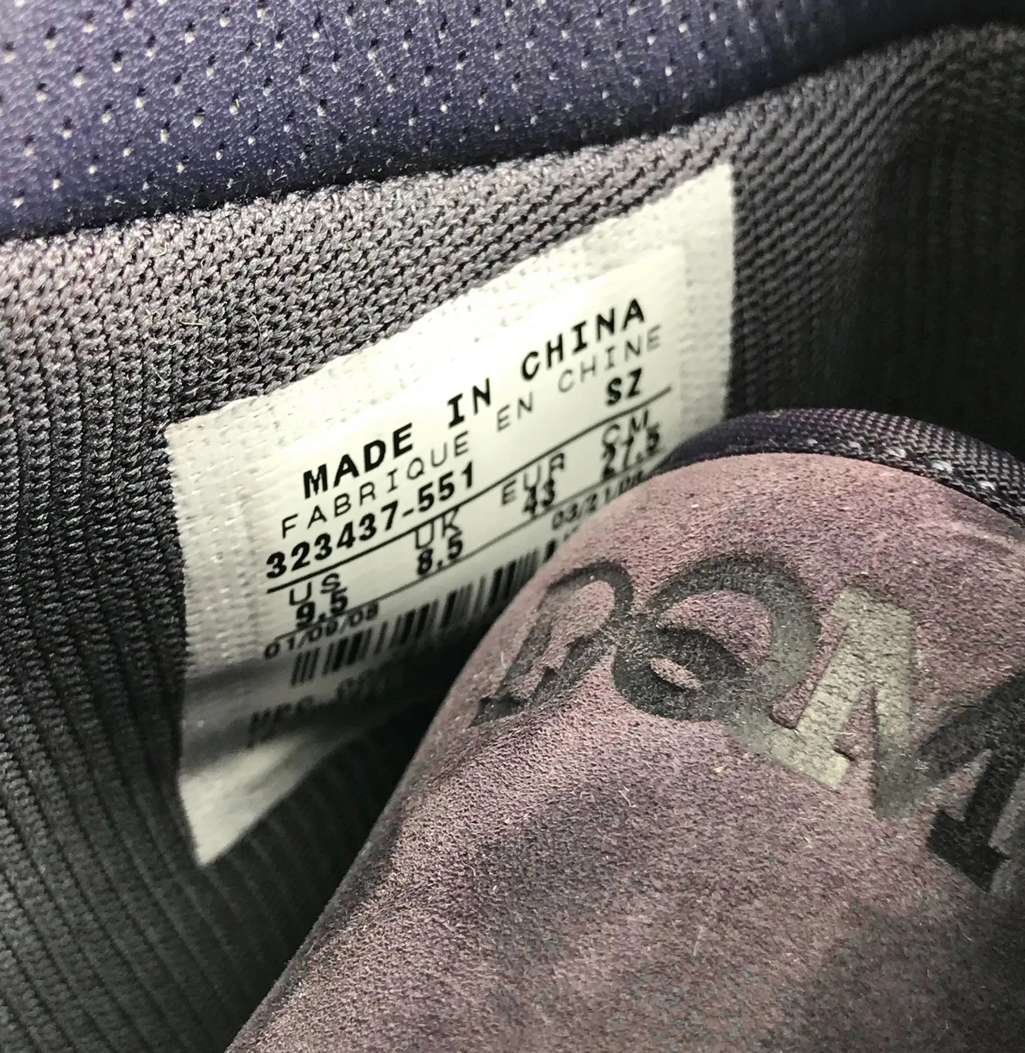 Nike Dunk High DQM Purple QS 2008 NEW Size 9.5 Monarch Sneakers