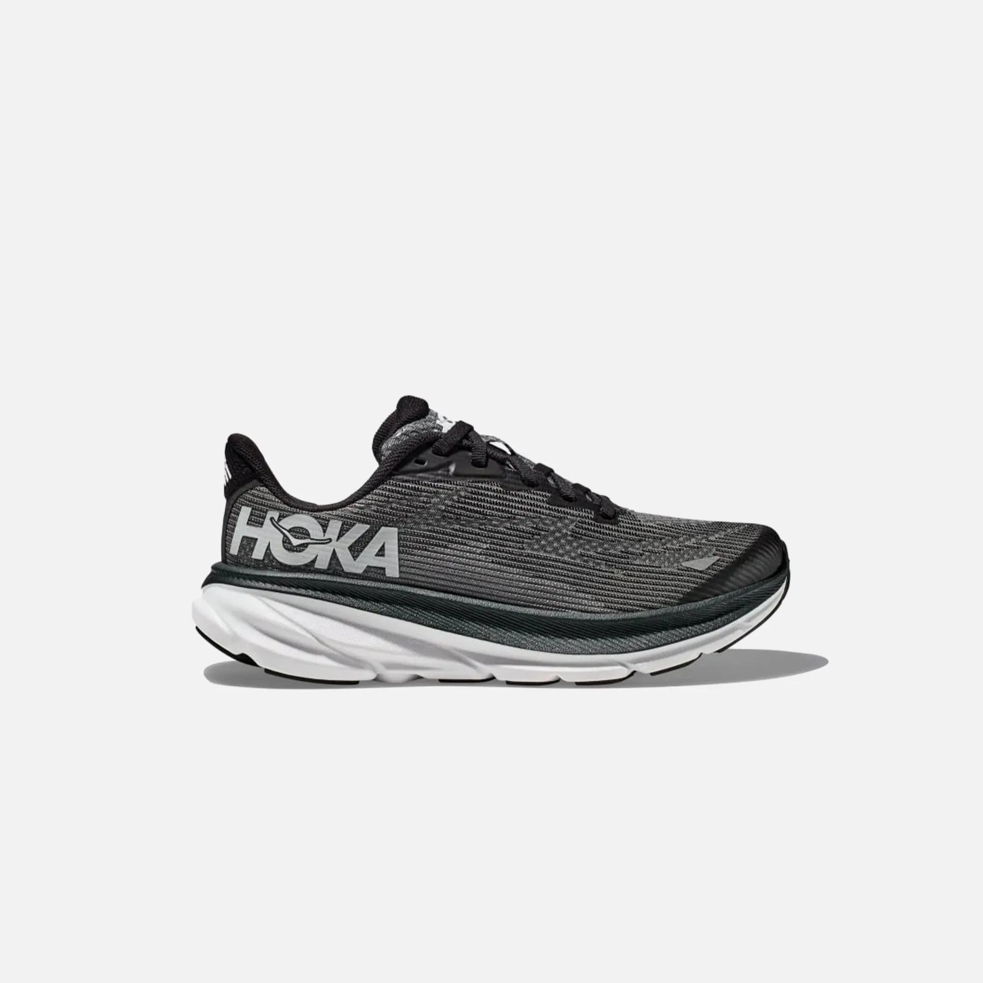 Different Types HOKA GS Clifton 9 - Black / White