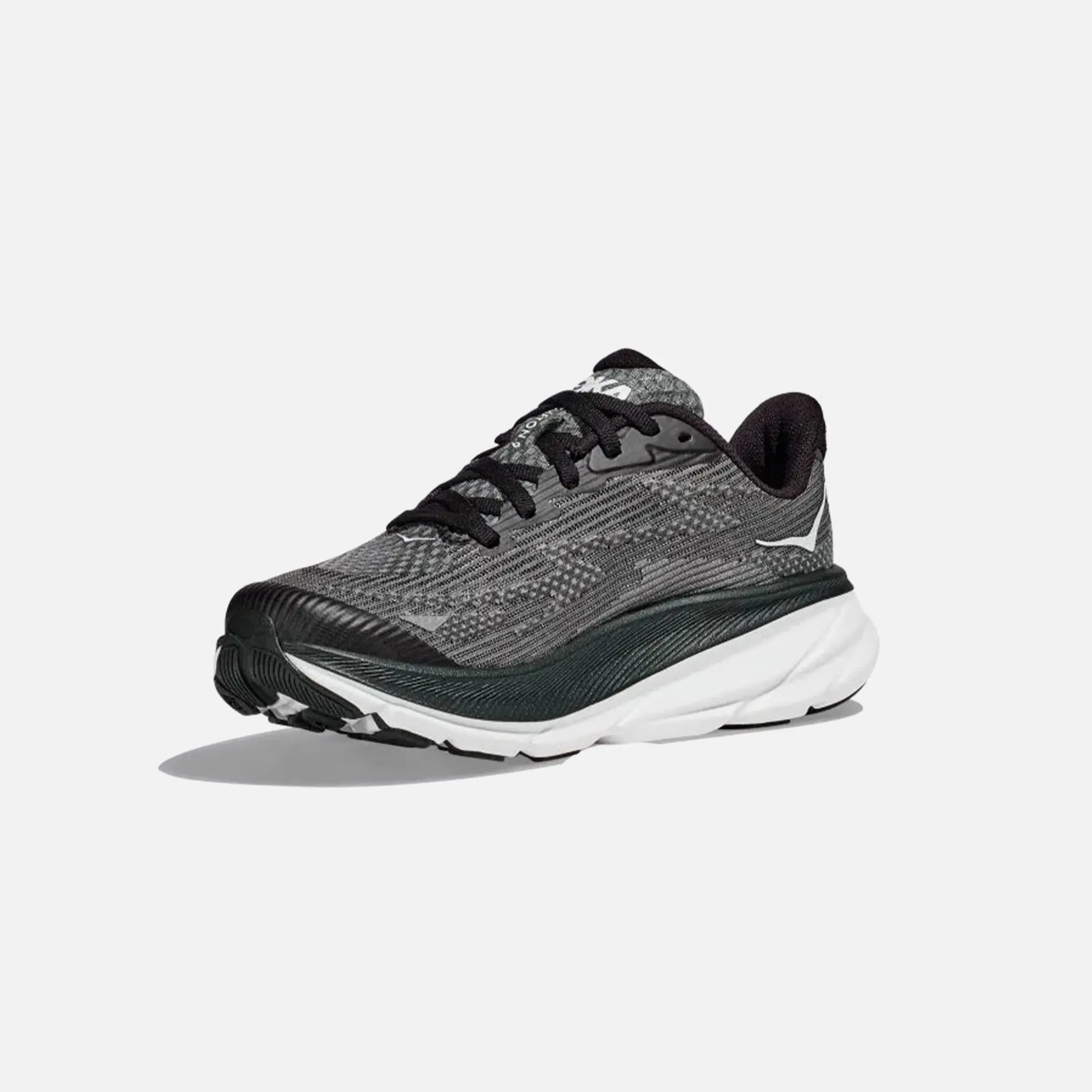 Cheap Shoes HOKA GS Clifton 9 - Black / White