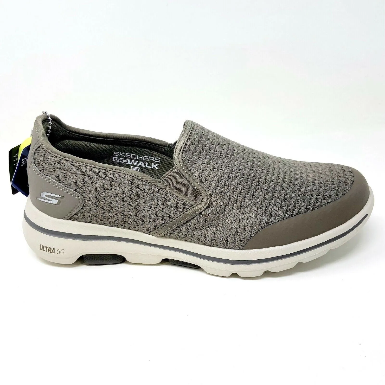 Skechers Go Walk 5 Apprize Khaki Mens Casual Walking Shoes Casual Shoes Outfit