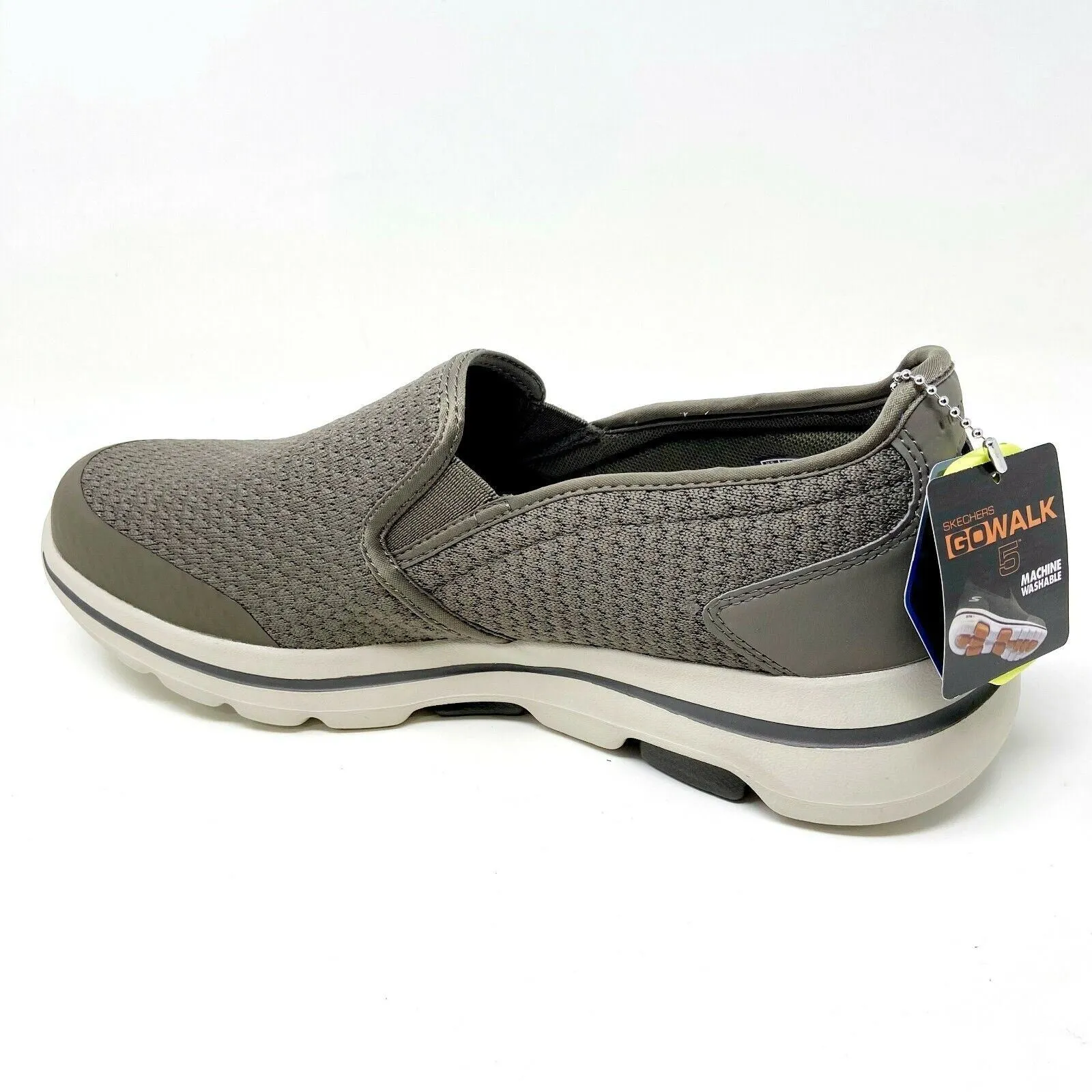 Air Max Sc Casual Shoes Skechers Go Walk 5 Apprize Khaki Mens Casual Walking Shoes
