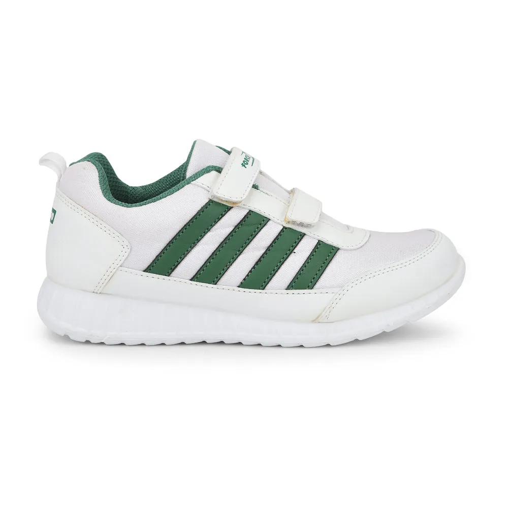 Force 10 Green Non Lacing Uniform School Shoes For Kids 9906-90SV By Liberty Mesh Dress Sneakers Oxfords Business Casual Shoes