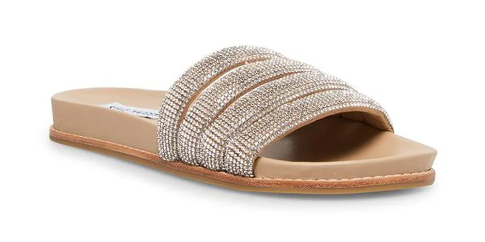 STEVE MADDEN Drips-R  Women | Rhinestone Bahamian Sandals