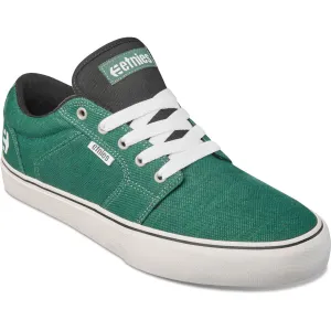 Etnies Skateboard Shoes Barge LS Green/Black/White Cheap Skate Shoes Under 20 Dollars