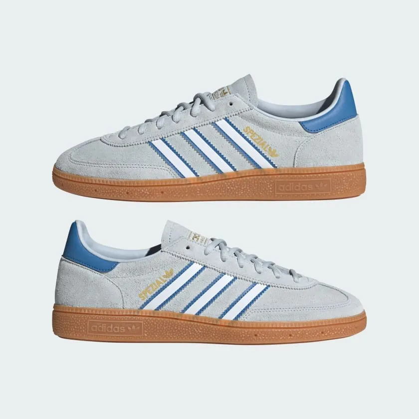 Casual Shoes To Wear With Leather Pants Men's Adidas Handball Spezial - Halo Blue/Cloud White/Focus Blue