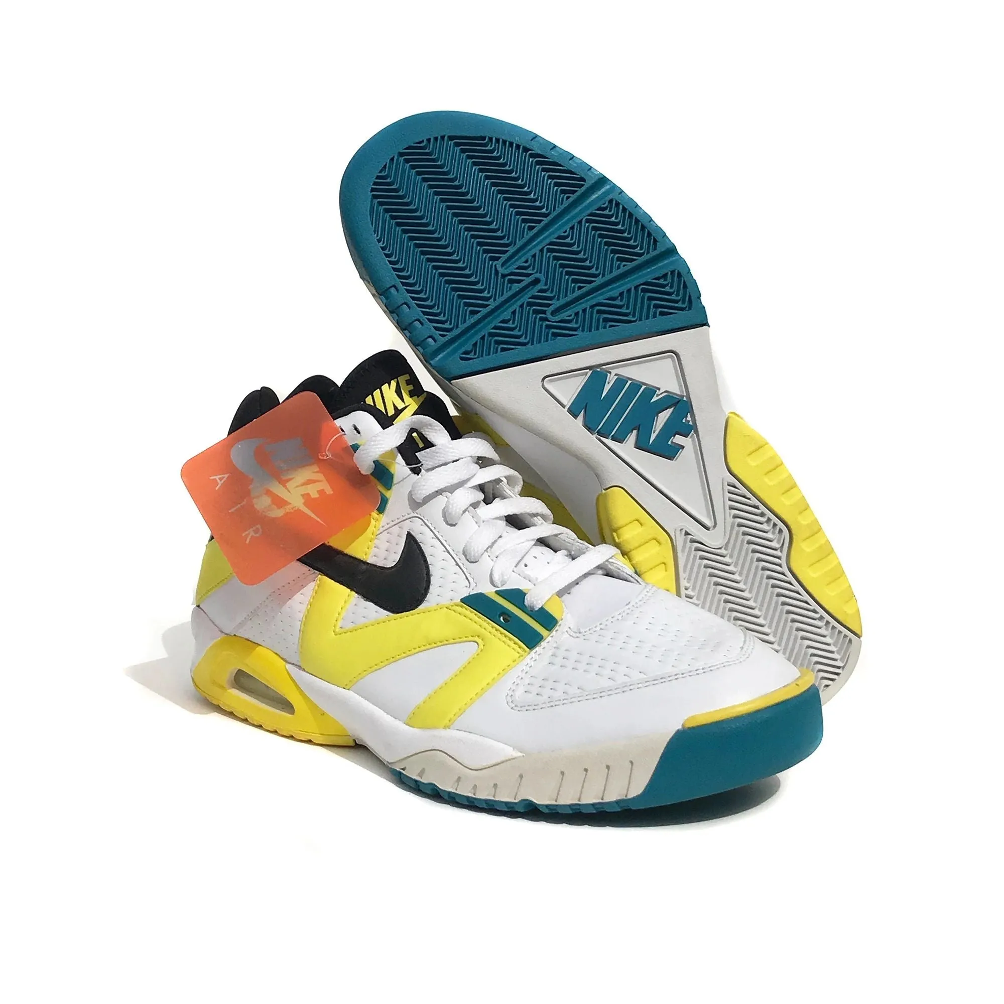 Nike Air Tech Challenge III Volt Agassi 2006 Retro NEW Size 12 United Healthcare Sneakers