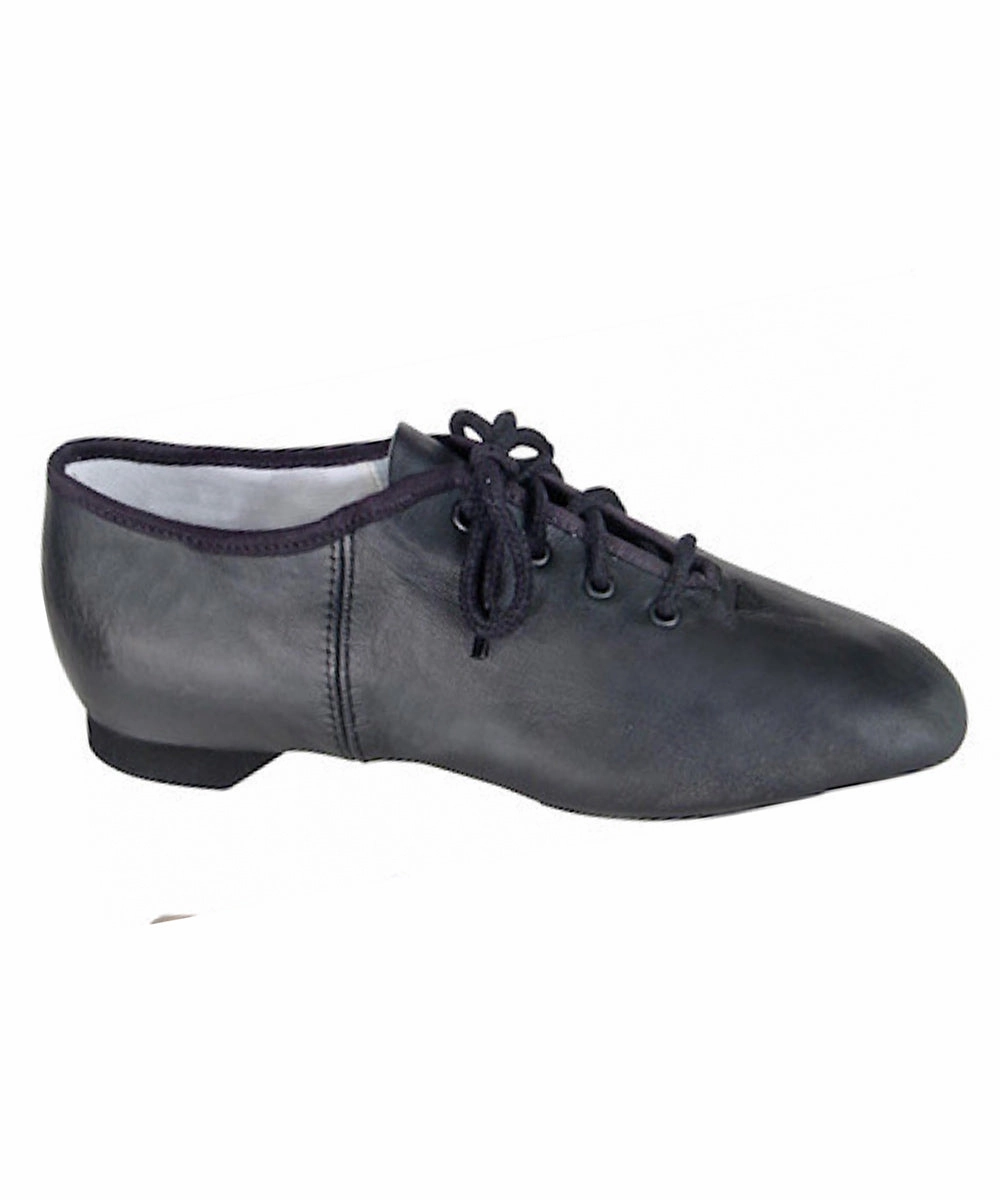 Ultra-fit Leather Split Sole Jazz Shoes Black High Heel Parfume
