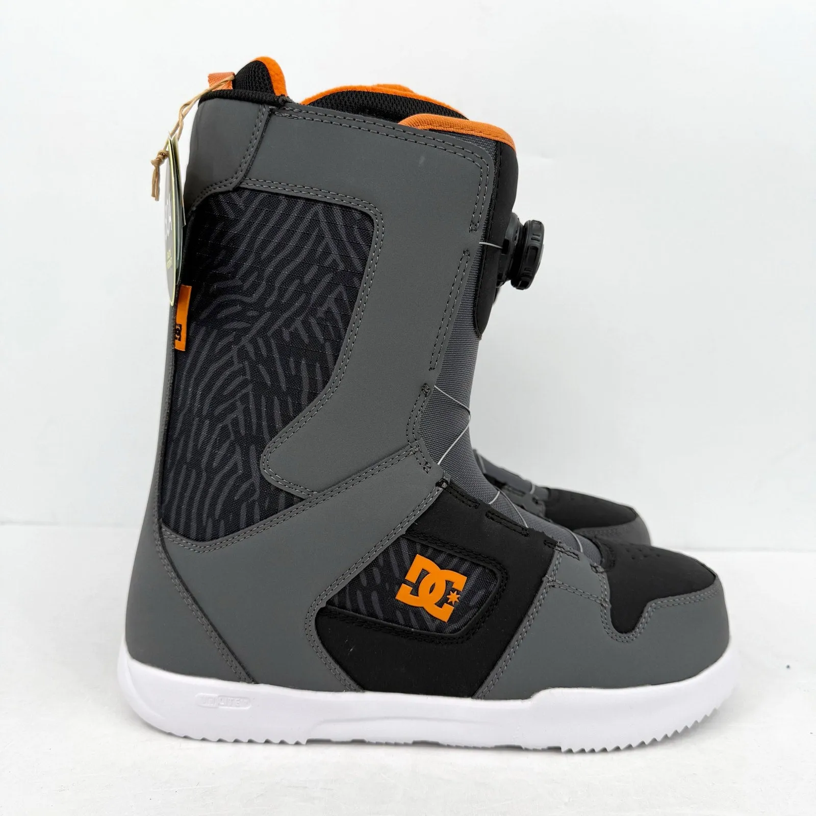 DC Mens Phase BOA Snowboard Boots US 11.5 EU 45 Black Grey NIB Boots Isabel Marant