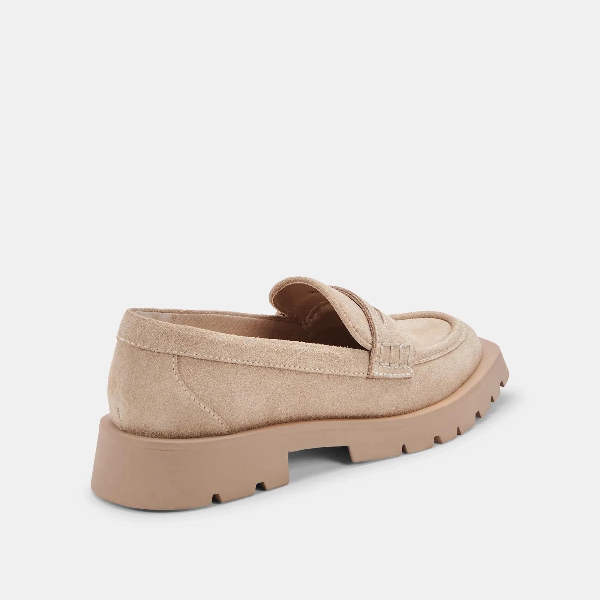 The Elias Flats Loafer by Dolce Vita - Dune Suede Support Tennis Shoes