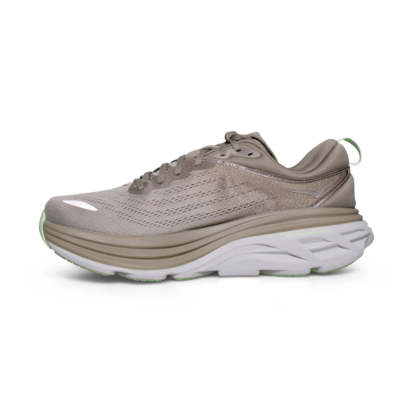 Running Shoes For Tarmac Hoka Bondi 8 Olive Haze / Mercury Running Shoes - Men's