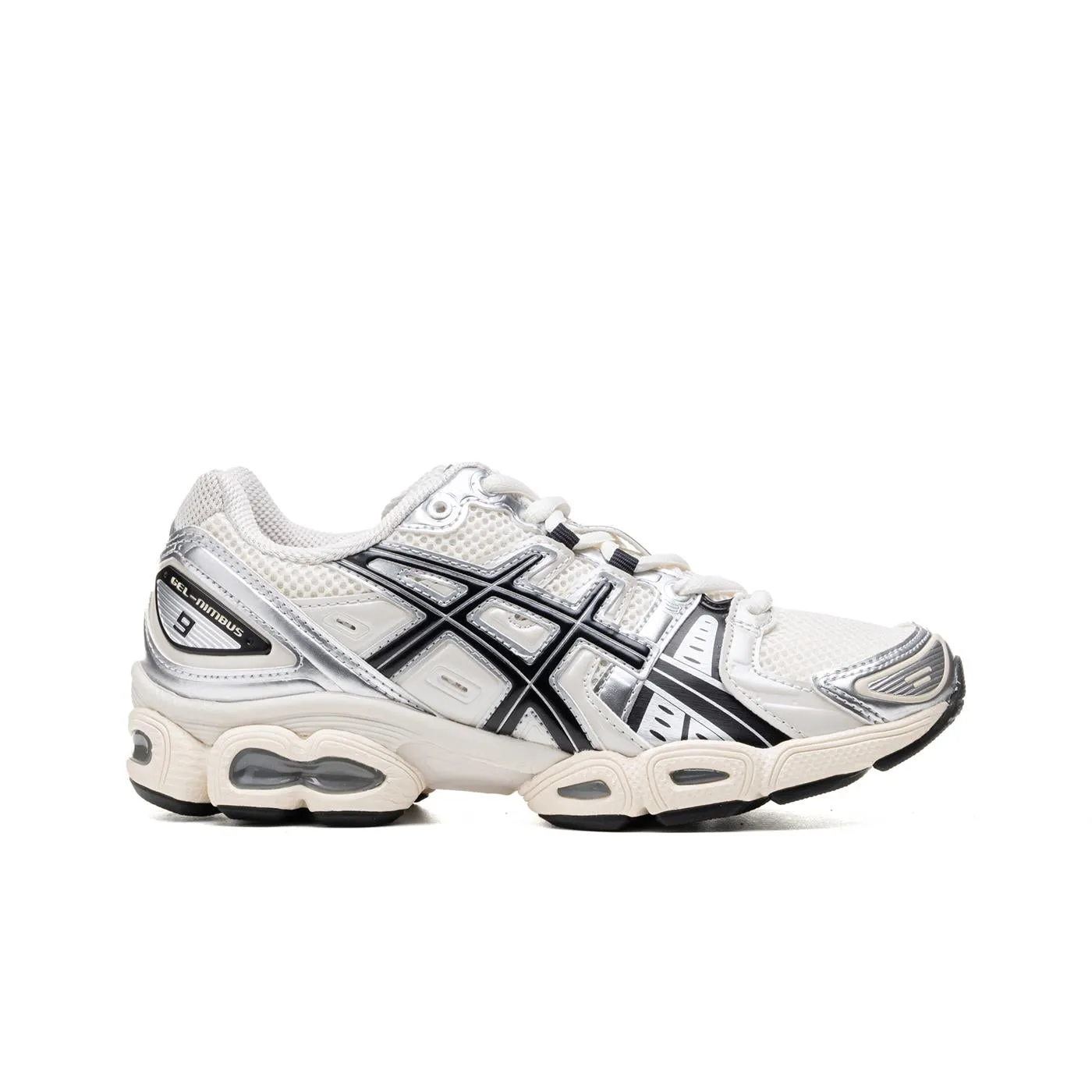 Asics Gel-Nimbus 9 Cream/Black Race Walking Shoes Asics