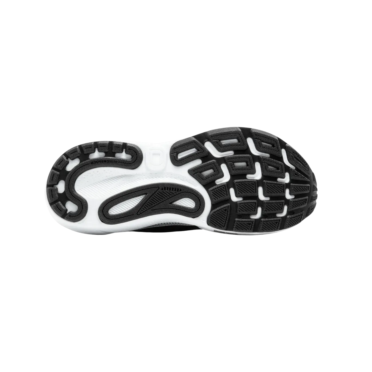 Run Shoe Brooks Womens Adrenaline GTS 24 Wide - Black/White (1204261D087)