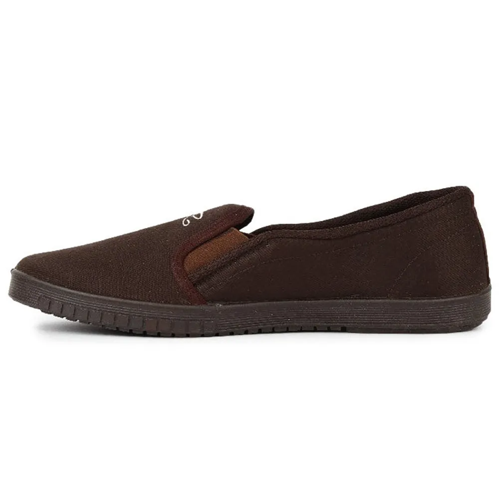 Casual Shoes That Match Everything Gliders Casual Slip on Brown Moccasins Shoes For Men JOGGING-E By Liberty