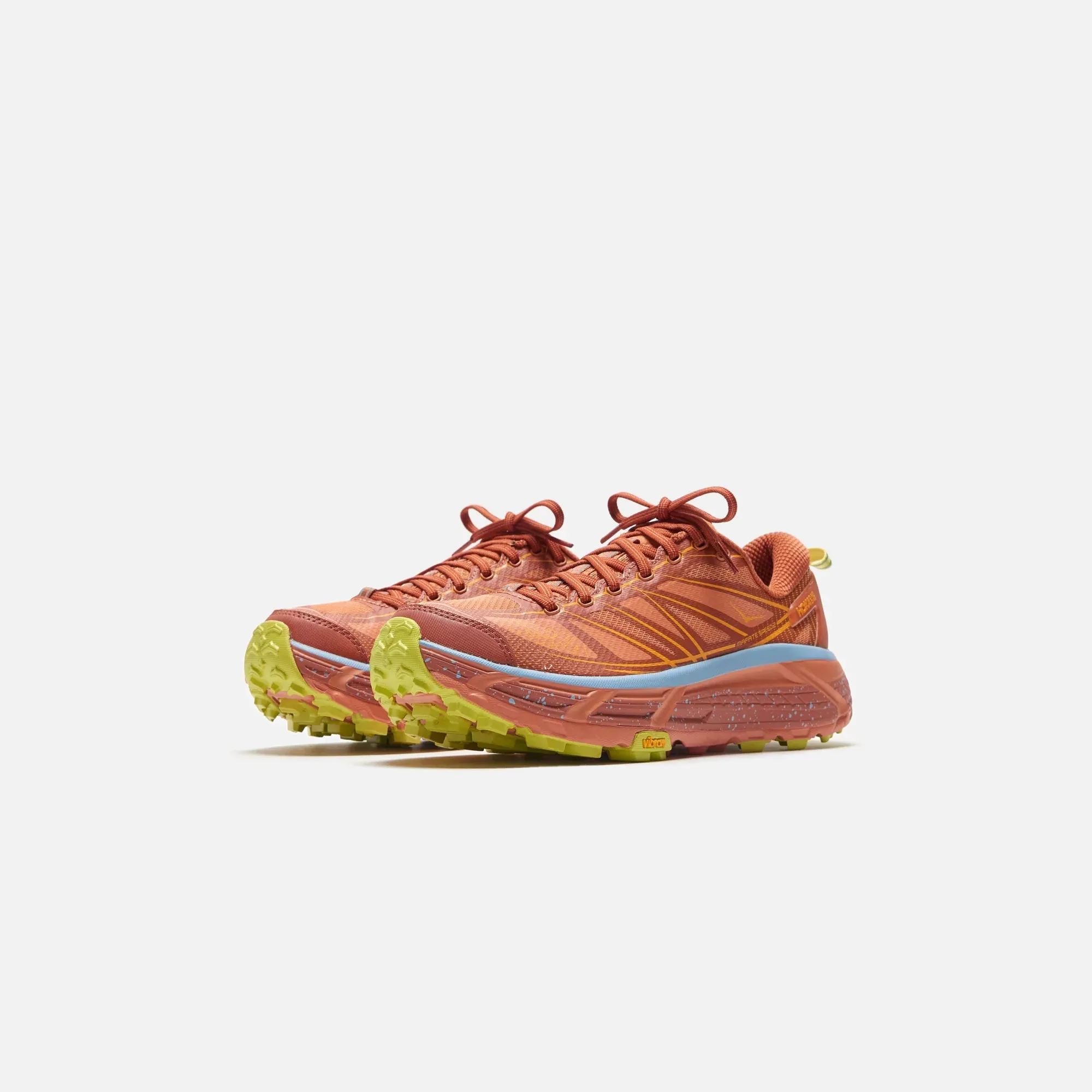 Shop HOKA U Mafate Speed 2 - Baked Clay / Radiant Yellow