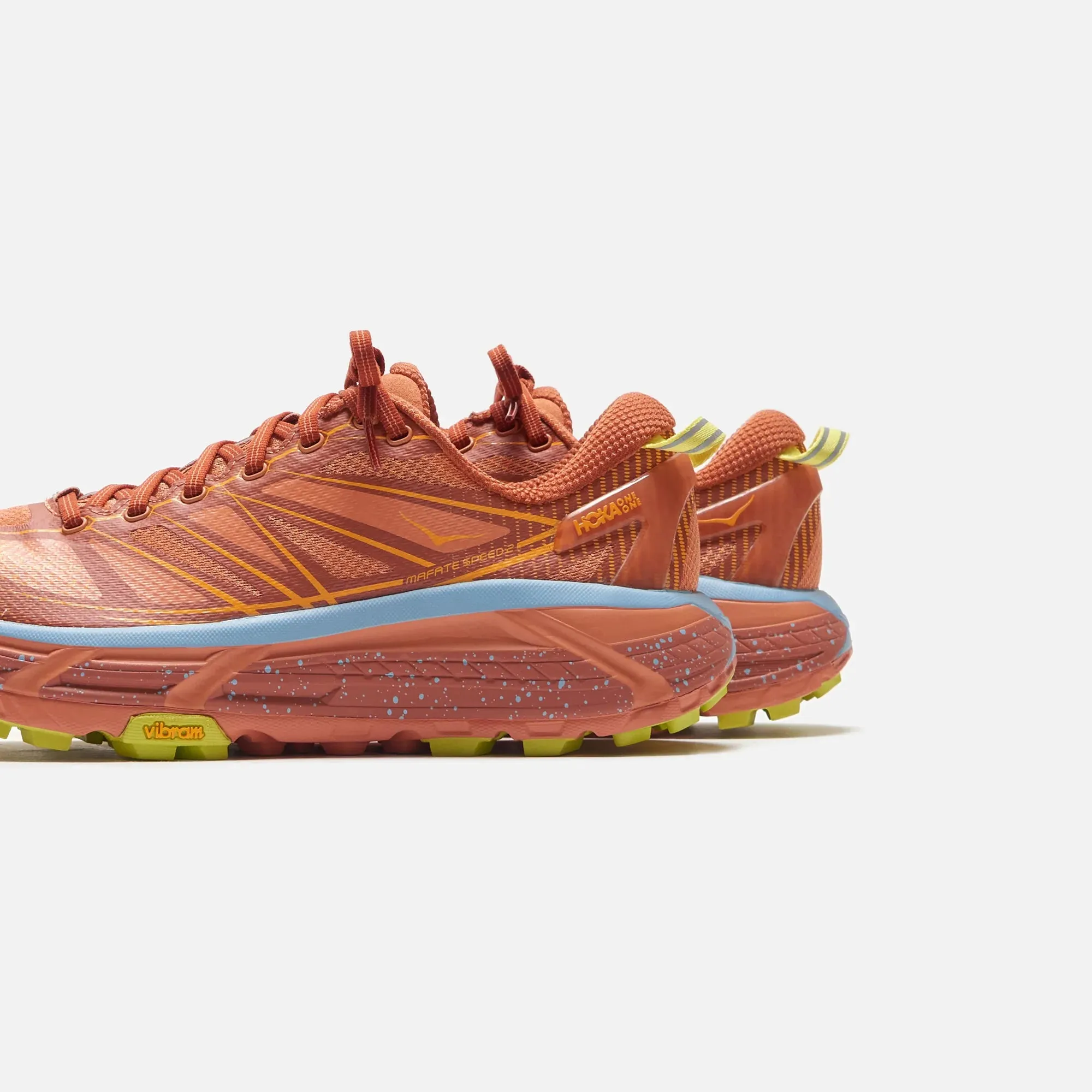 Shoes Hyderabad HOKA U Mafate Speed 2 - Baked Clay / Radiant Yellow