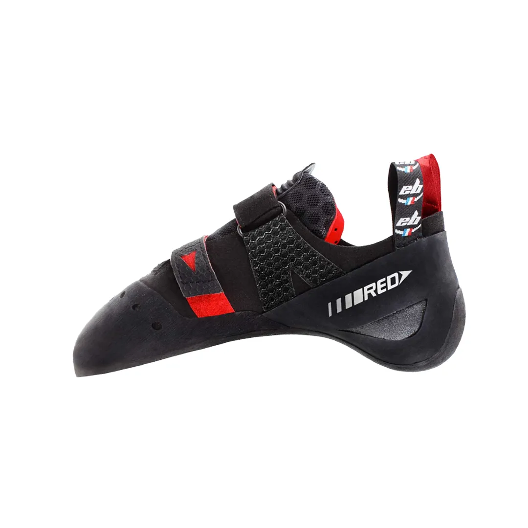 EB Red Climbing Shoe Toe Repair