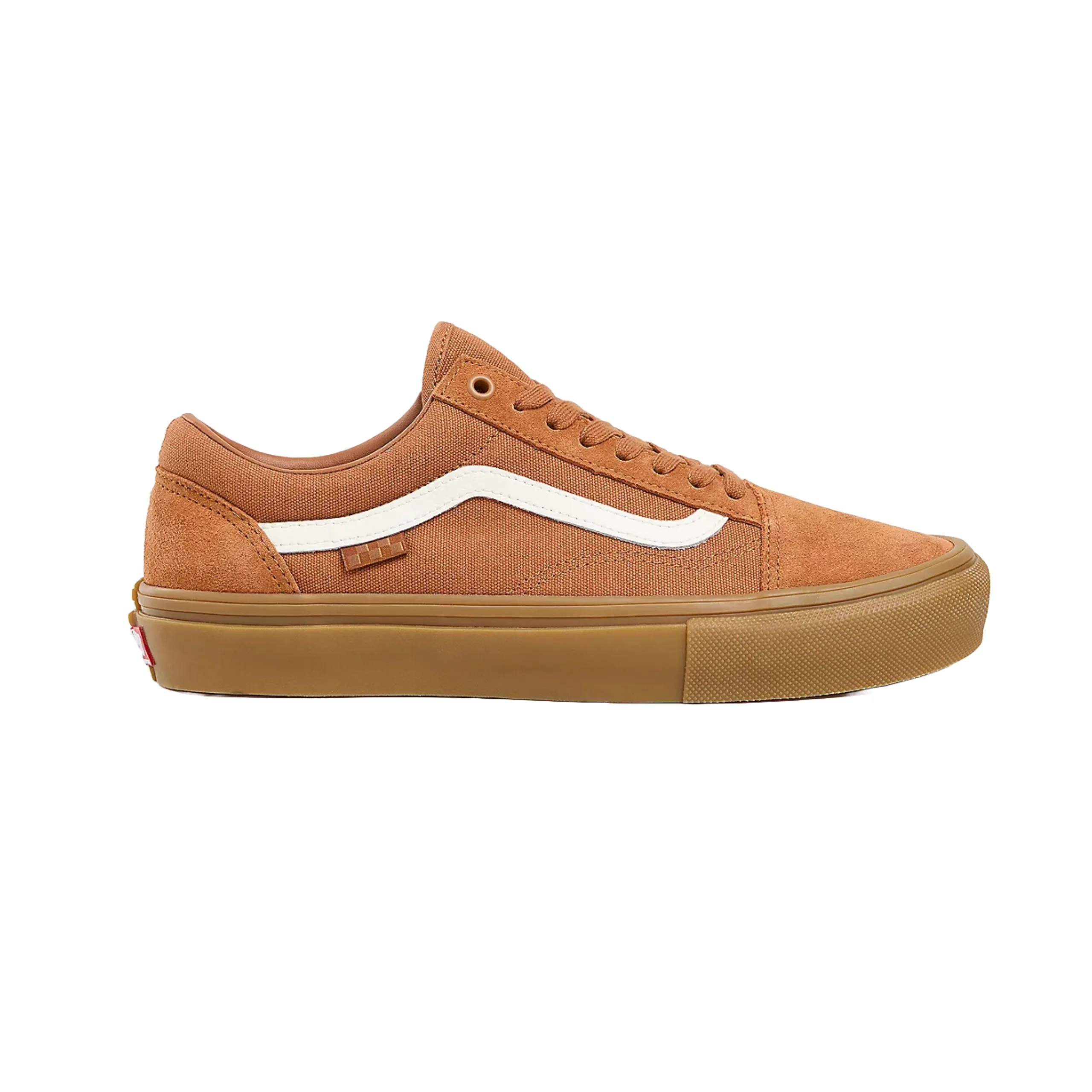 Vans Skate Old Skool Shoes - Brown / Gum Canvas Skate Shoes
