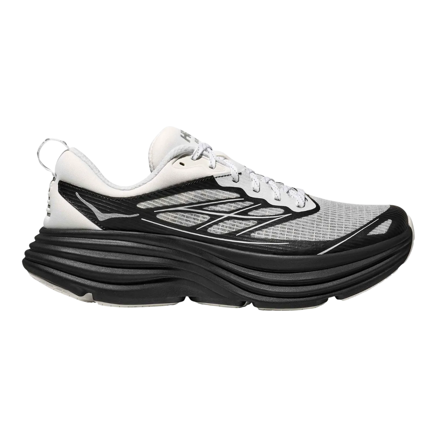 Second Hand Hoka One Bondi 8 TS Caged Frost/Black Men 1155391-FLCK