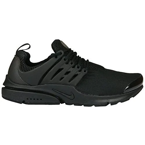 Nike Mens Air Presto Triple Black Black/Black Mesh Size 10 Badminton Shoes Cushion