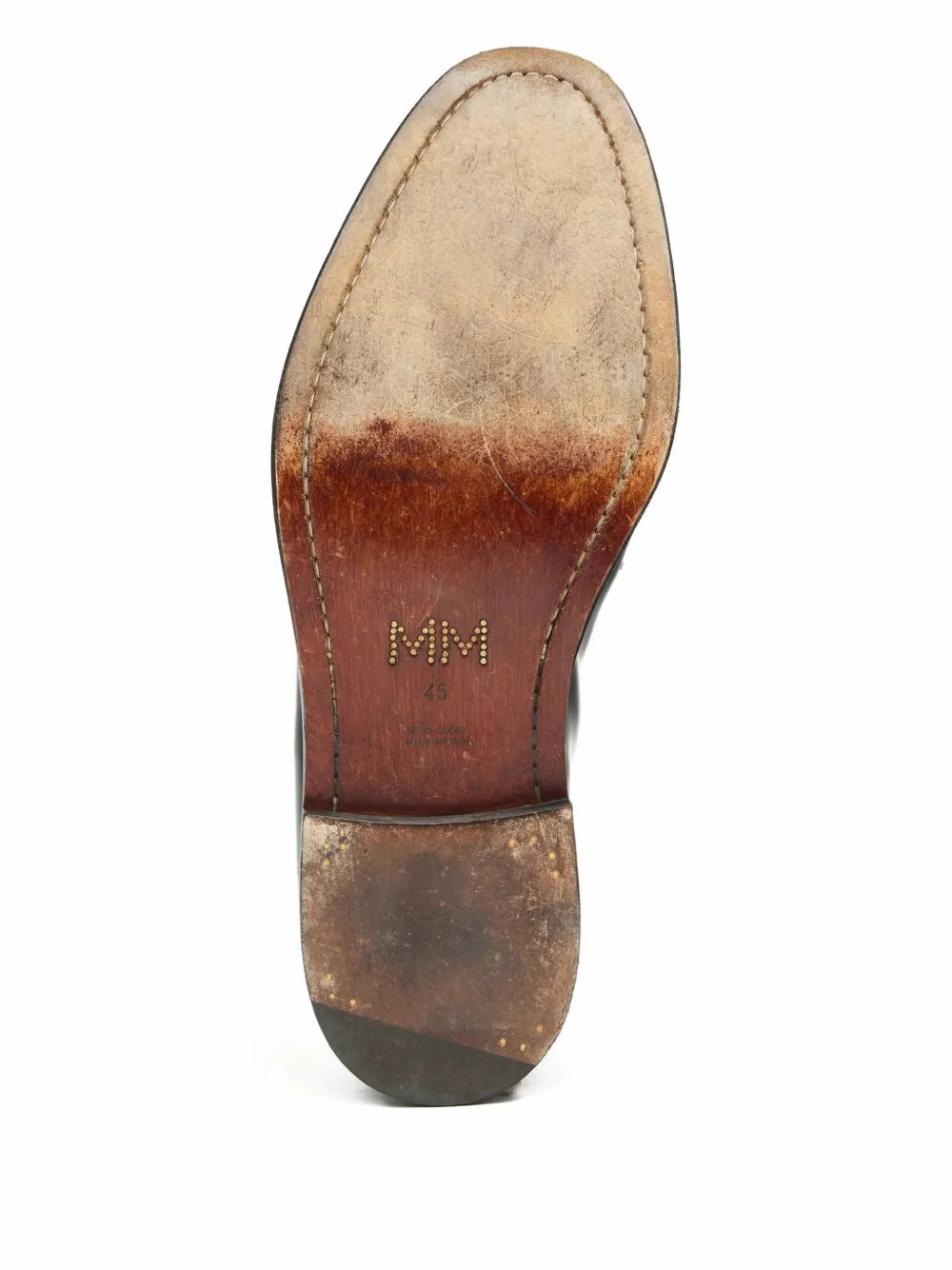 Old Money Flat Shoes MAISON MARGIELA - Men Love To Death Cut Lace-Up Shoes