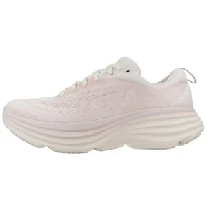 Hoka Women's Bondi 8 Sneaker, Cosmic Pearl Sneakers On Power Lines
