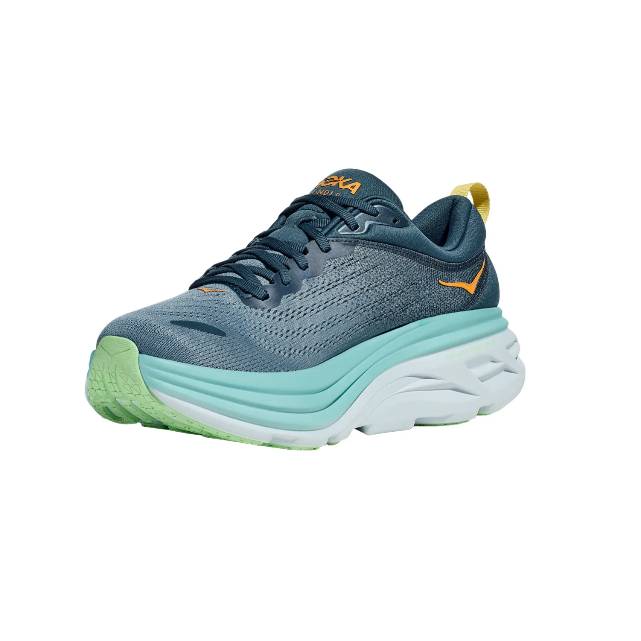 Hoka One One scarpa da corsa da uomo Bondi 8 1123202/RHD blu ombra-verde acqua Shoes Santa Cruz