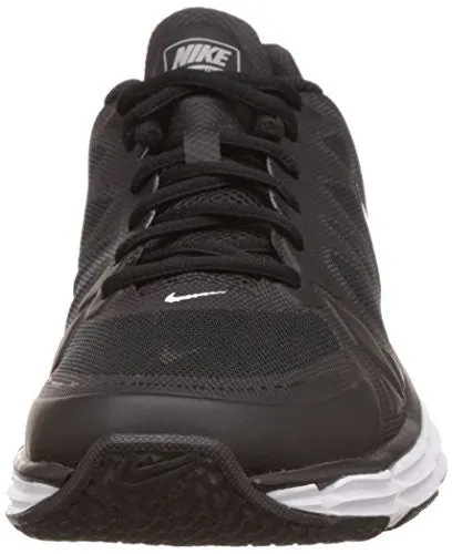 Nike Mens Dual Fusion Tr 6 Black/White/Mtllc Slvr/Pr Pltnm Training Shoe 12 ... Badminton Shoes Lowest Price