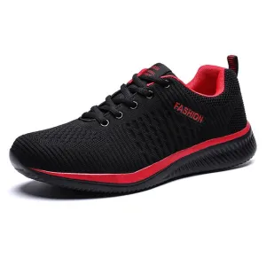 Summer Breathable Men's Casual Shoes Mesh Breathable Man Casual Shoes Fashion Moccasins Lightweight Men Sneakers Hot Sale 35-48 Socks For Casual Shoes