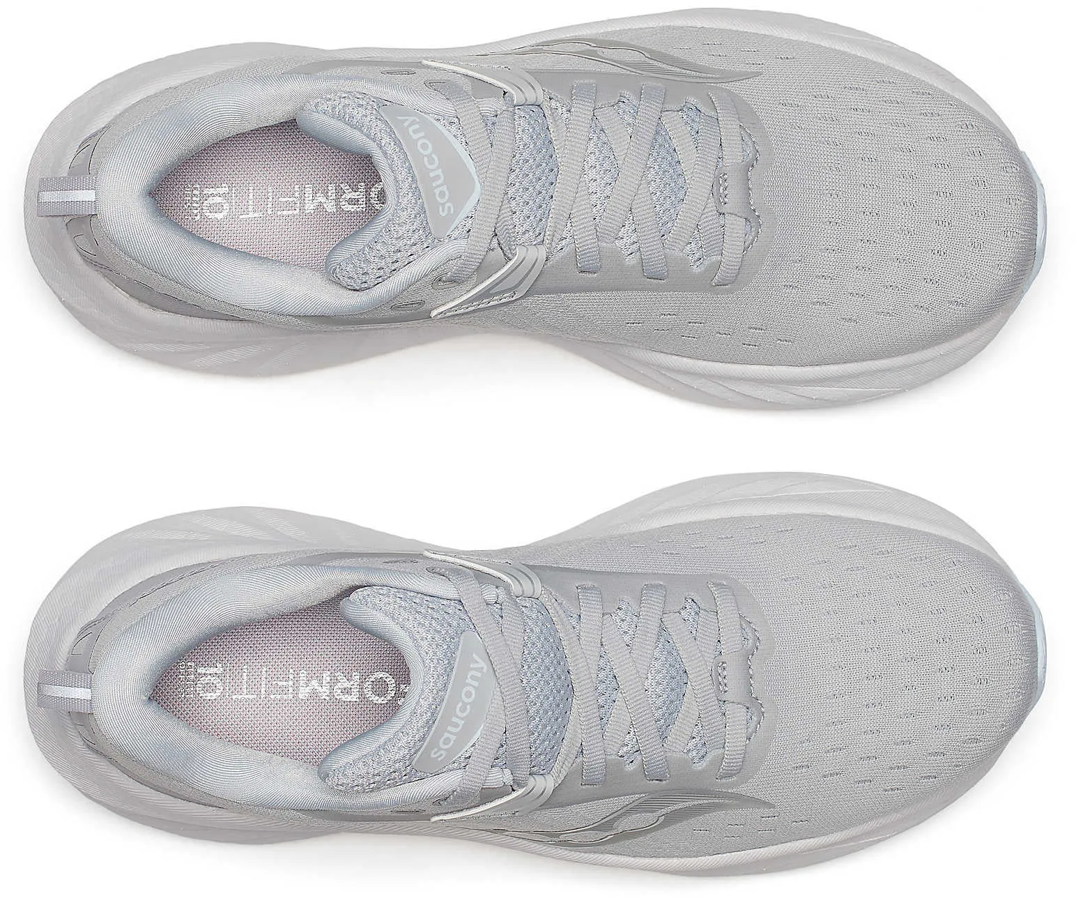 Saucony Triumph 22 Womens Running Shoes - Grey Best Running Shoes For People With Shin Splints