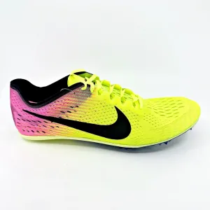 Best Weightlifting And Running Shoes Nike Zoom Victory 3 OC Volt Pink Mens Track & Field Distance Running Shoes