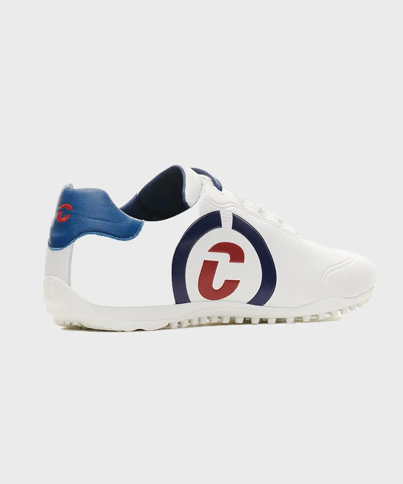 Men's Kingscup White Wide Width  Golfing