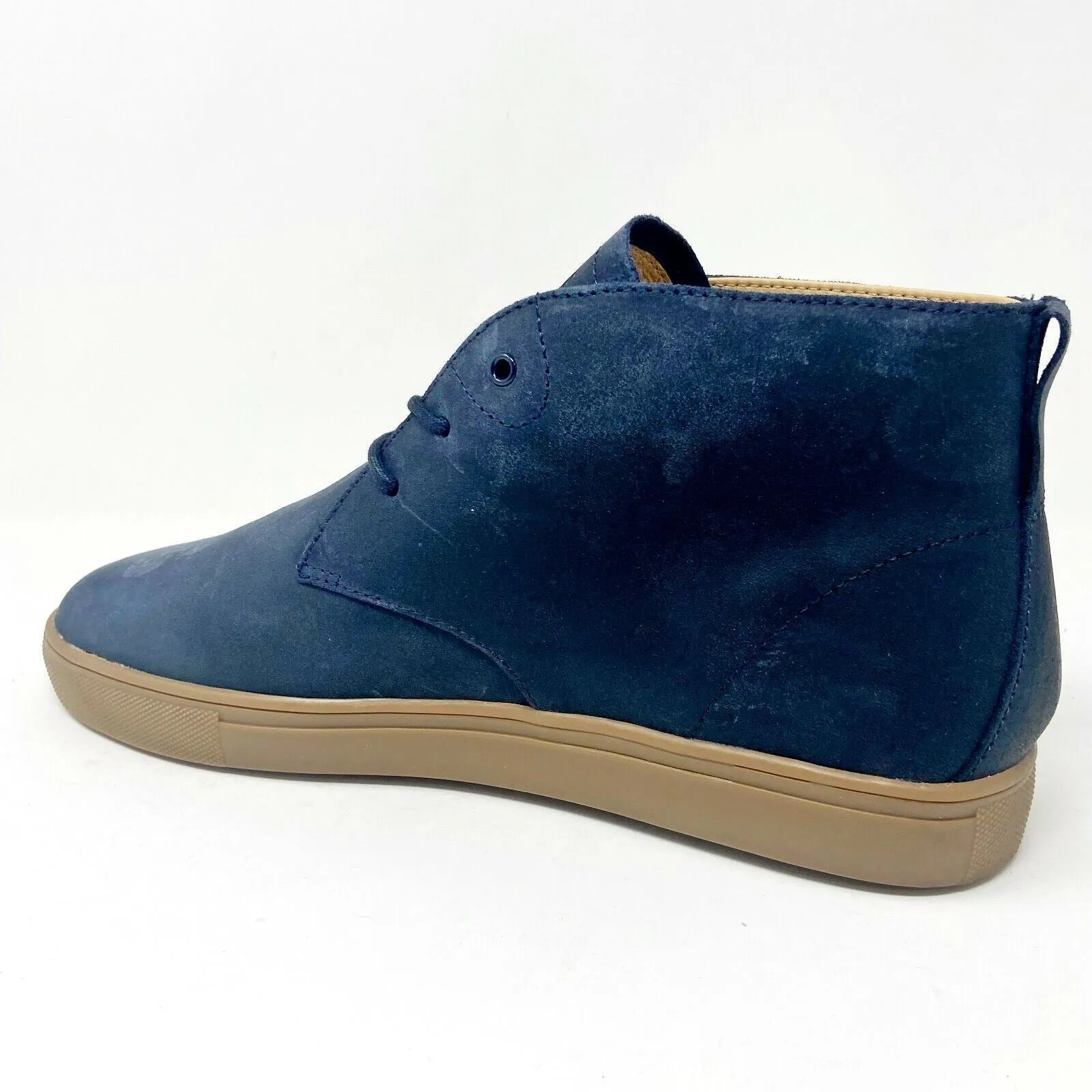 Clae Strayhorn SP Navy Waxed Mens Premium Casual Shoes Sneakers Shoes Casual Sneakers