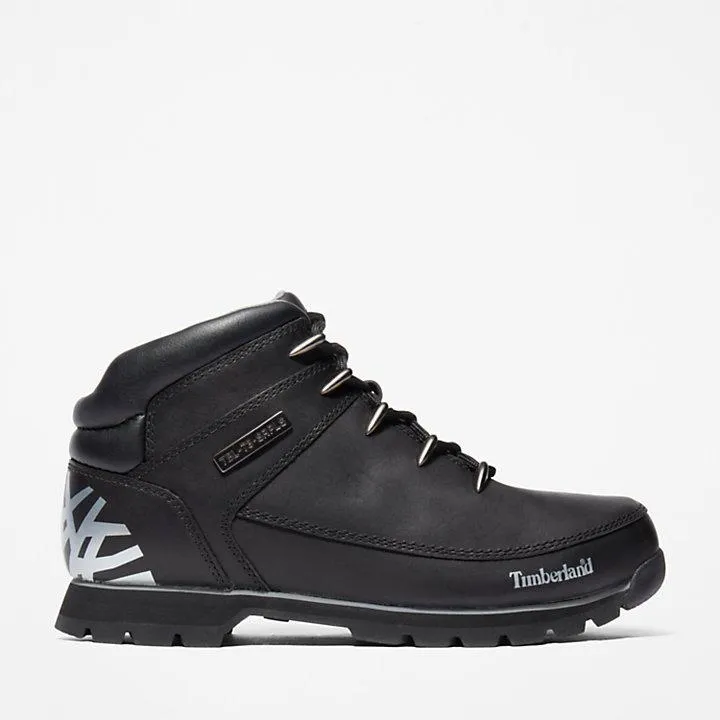 Badminton Shoes Philippines Price Timberland Men's Euro Sprint Mid Hiker Black Full-Grain Shoes TB0A17JR001