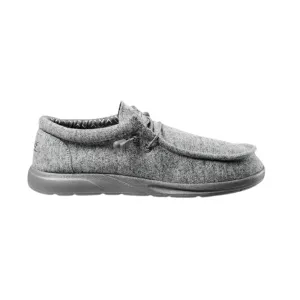 REEF Men's Cushion Coast Slip-On Shoe Light Gray  Lightweight Comfort with Memory Foam Calcetto Casual Shoes