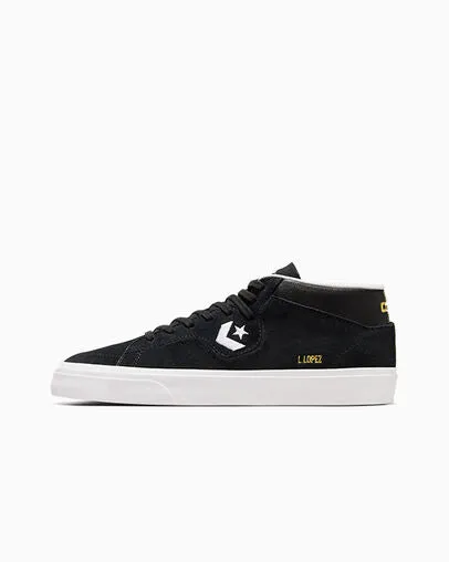 Skate Shoes Under 50 Dollars Converse Louie Lopez Pro Mid: Black/White