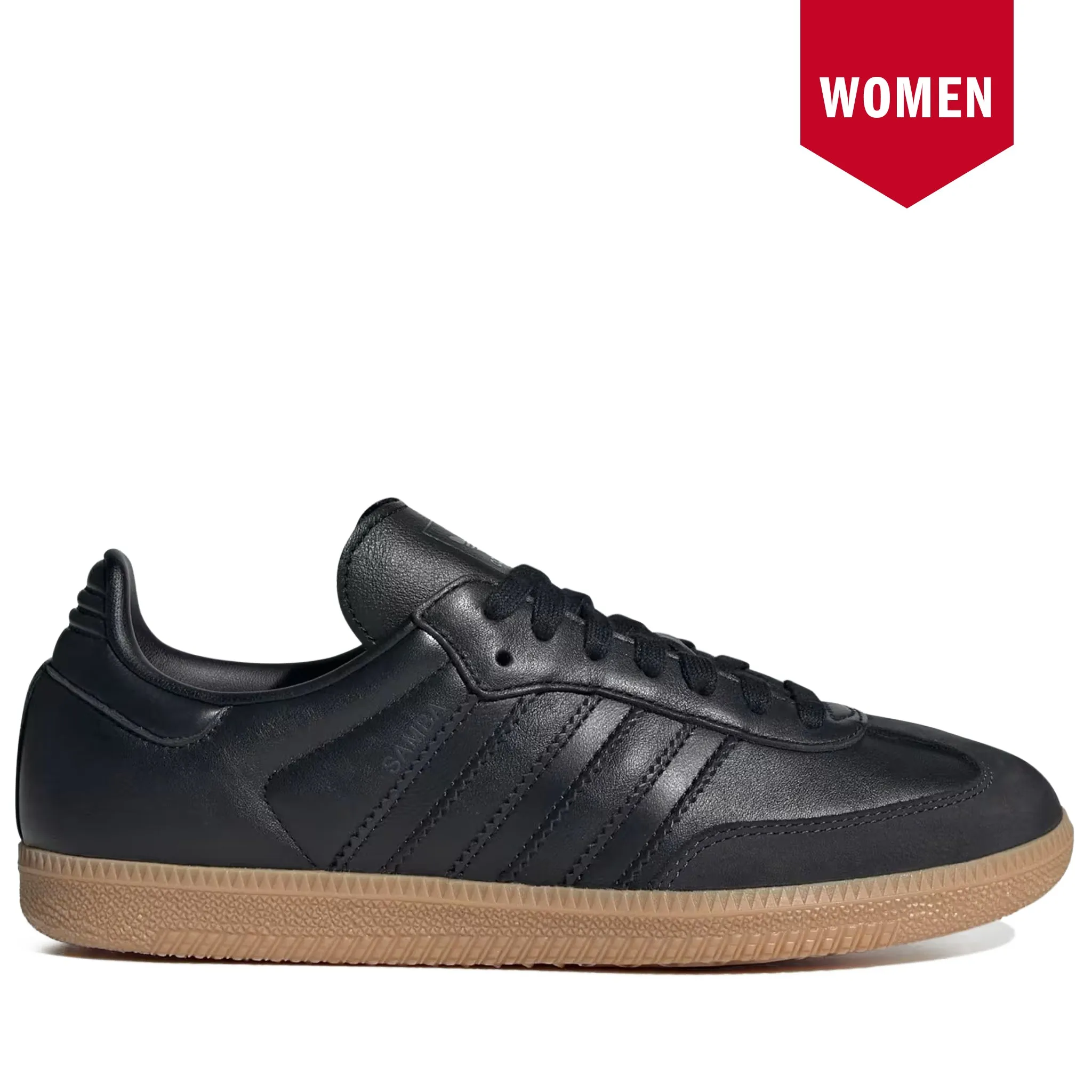 Women's Adidas Samba OG  - Core Black/Core Black/Carbon Best Sneakers For Flat Feet