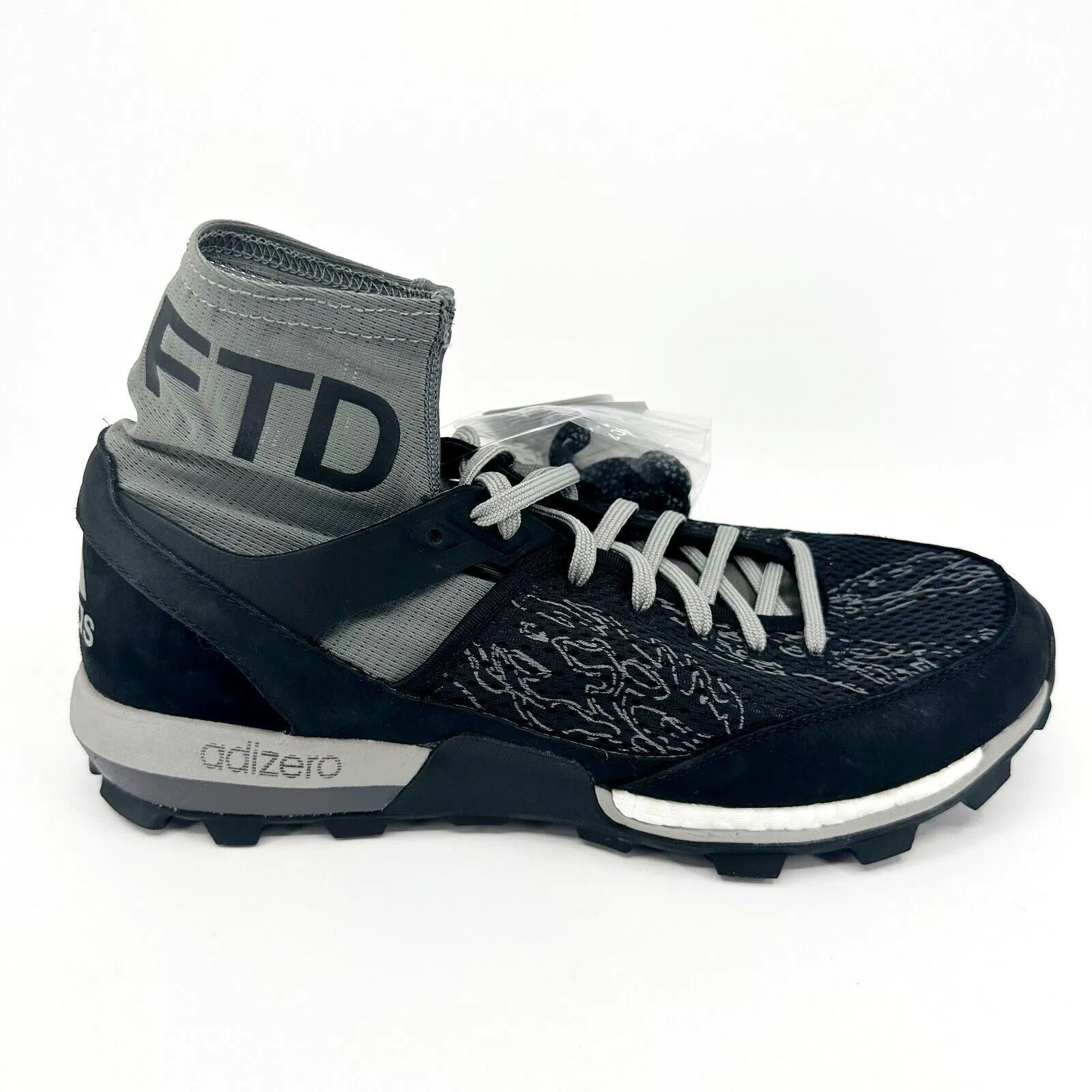 Adidas Adizero XT Boost Undefeated lack Mens Trail Running Shoes CG7169 Trail Running Shoes Versus Hiking Shoes